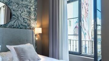 Superior tweepersoonskamer | Luxe beddengoed, individueel gedecoreerd, individueel gemeubileerd