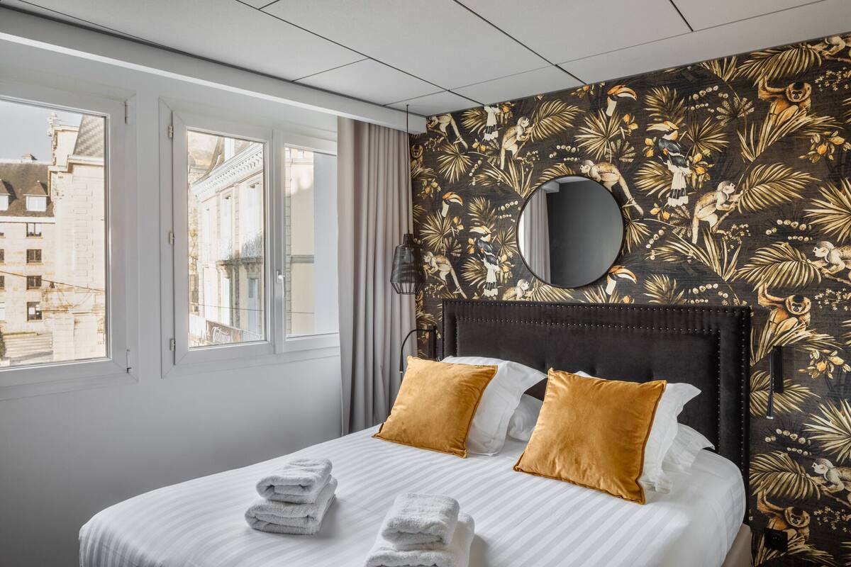 deluxe apartment, 1 bedroom (accès uniquement par escalier) | 1 bedroom, premium bedding, individually decorated