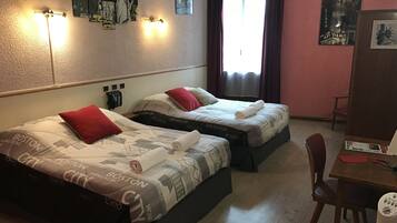 Family Room | Pillowtop beds, desk, soundproofing, cribs/infant beds