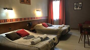 Family Room | Pillowtop beds, desk, soundproofing, cribs/infant beds