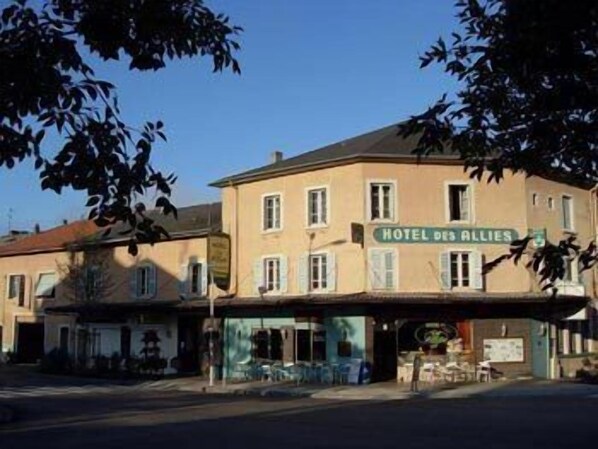 Façade de l’hébergement