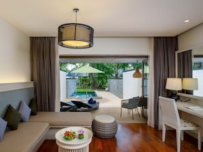 Pool Terrace Room | In-room safe, desk, blackout curtains, soundproofing - Natai Beach Resort (Takua Thung)