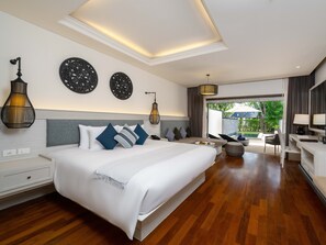 In-room safe, desk, blackout drapes, soundproofing - Natai Beach Resort (Takua Thung)