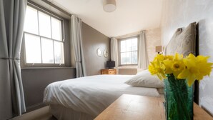 Chambre double ou avec lits jumeaux, salle de bain attenante