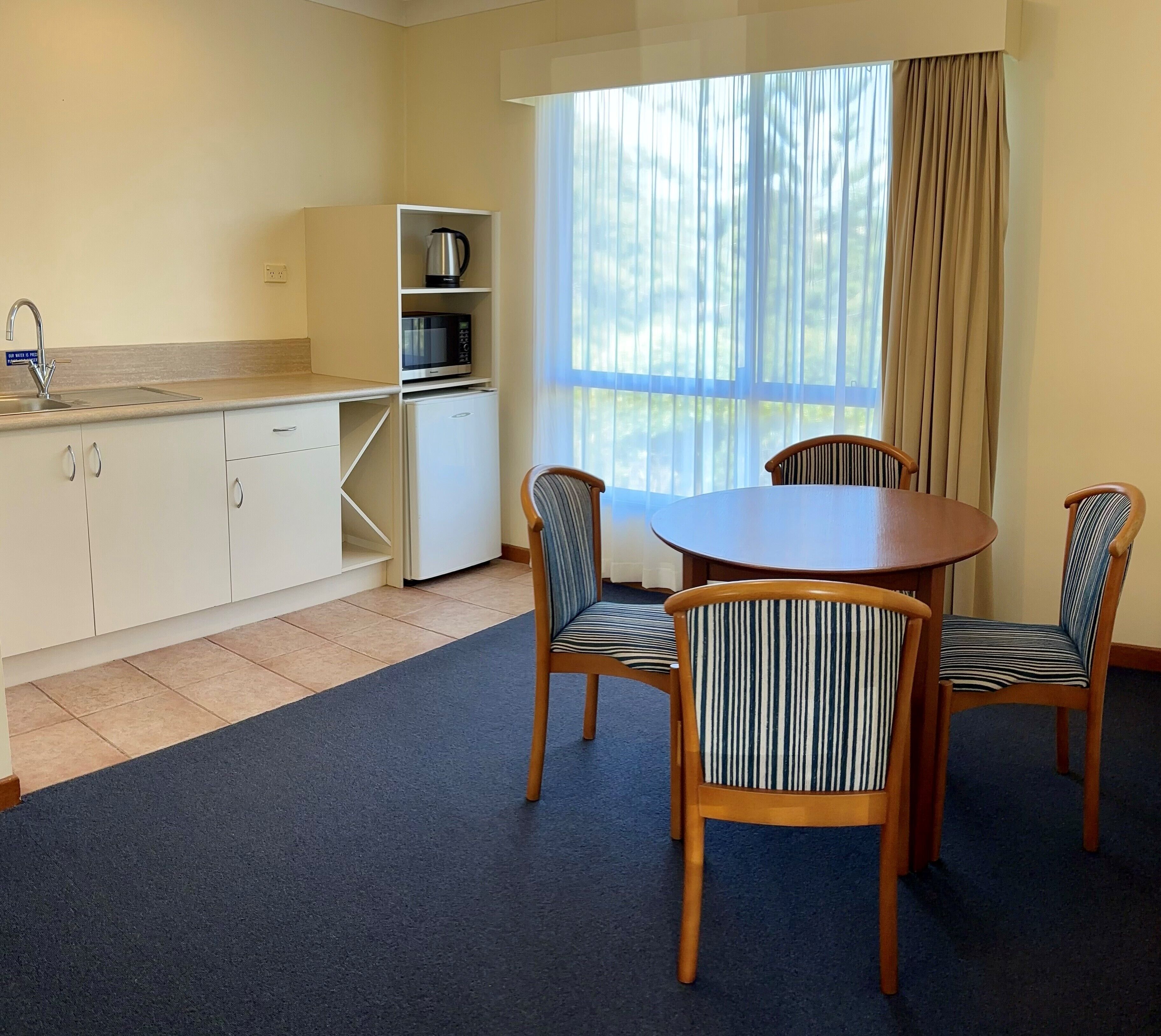 deluxe cabin, 1 bedroom | mini fridge