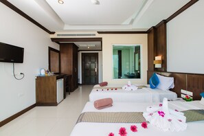 Deluxe Double or Twin Room | Minibar, in-room safe, desk, blackout drapes - Azure Bangla Phuket (Patong)