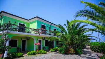 Fassade der Unterkunft