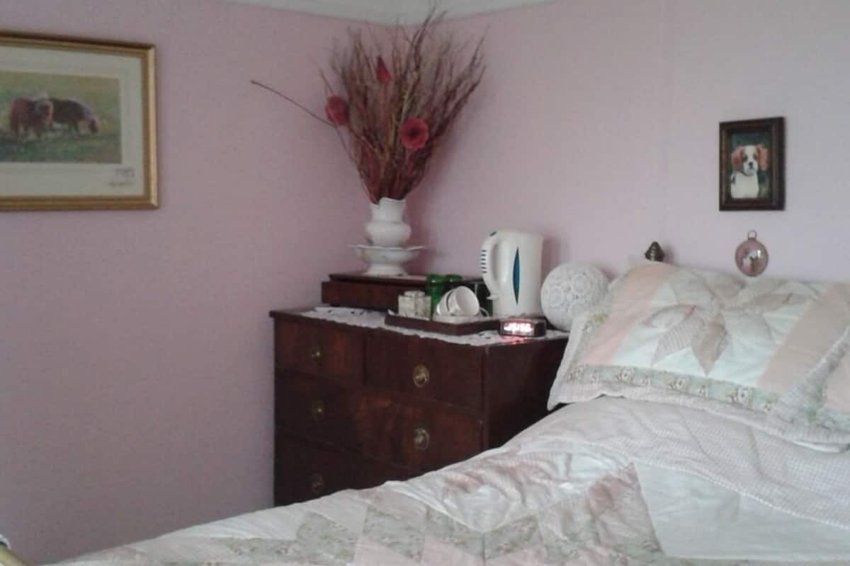 Double Room, Shared Bathroom (Pink Room)