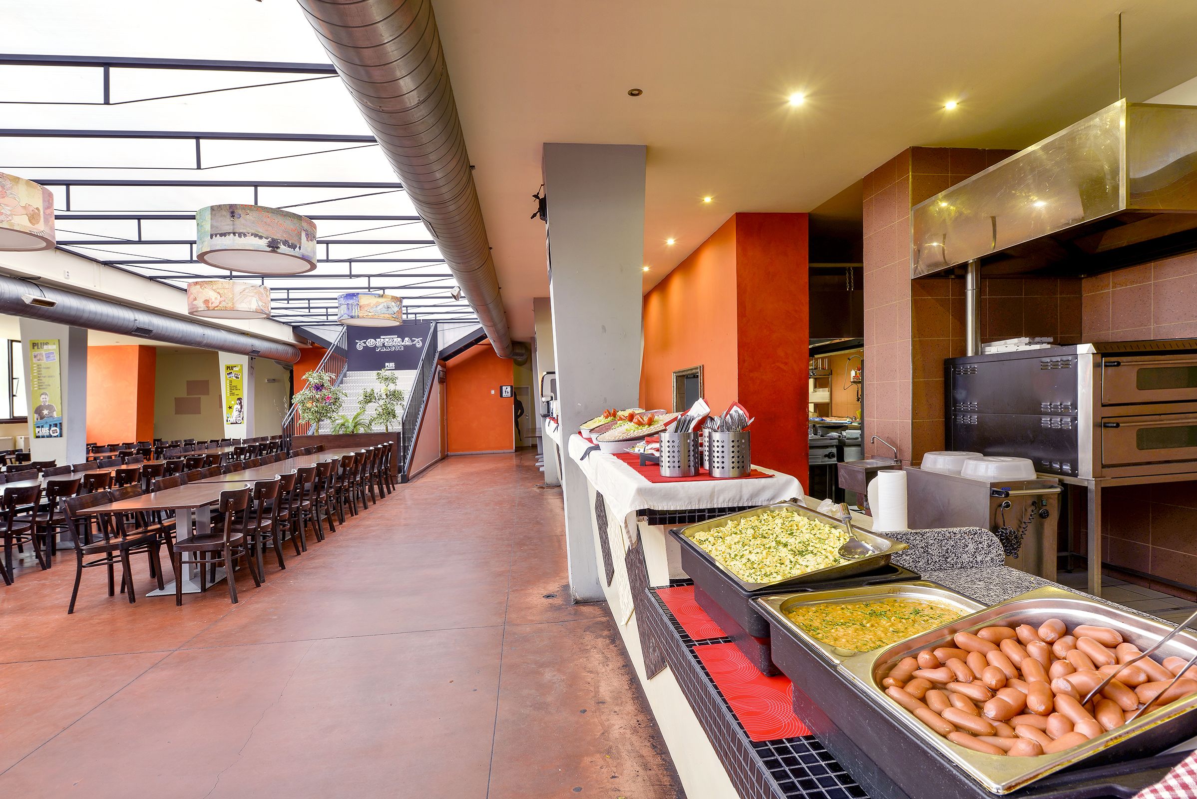 daily buffet breakfast (czk 225 per person)