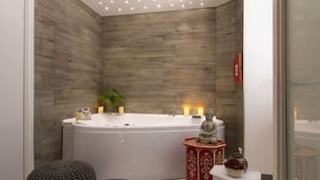 Bañera de hidromasaje interior