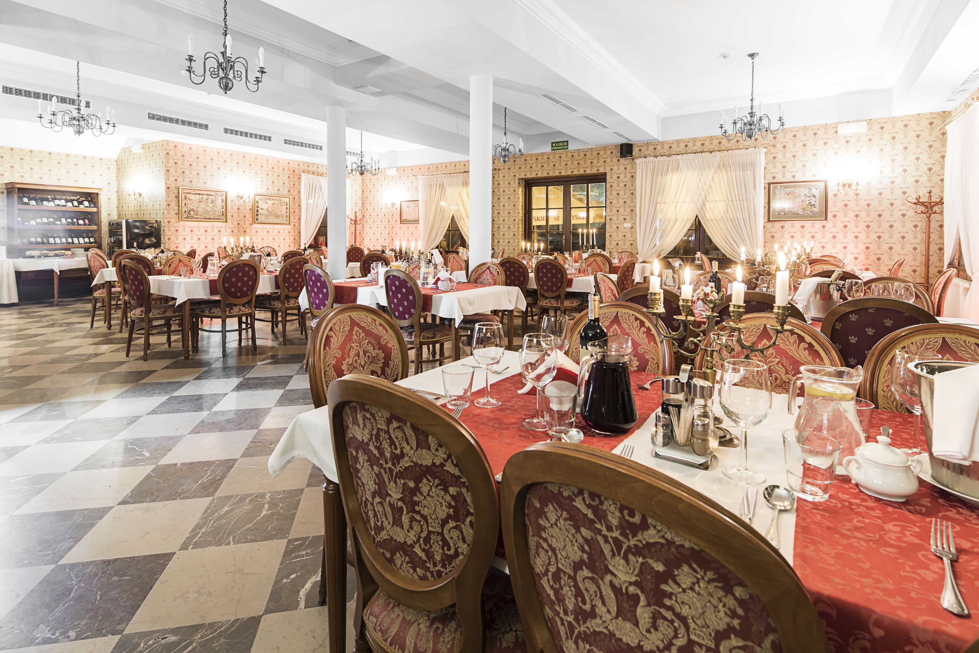 breakfast, lunch, dinner served; polish cuisine, garden views