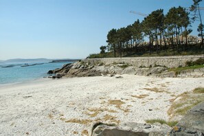 On the beach
