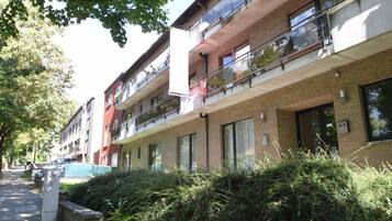 Façade de l’hébergement