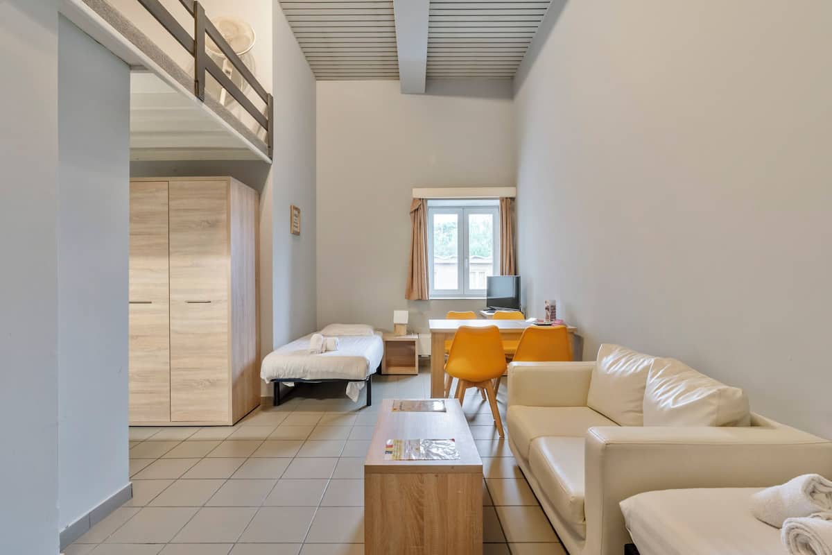 Family Apartment Semi Duplex | Living area | LCD TV