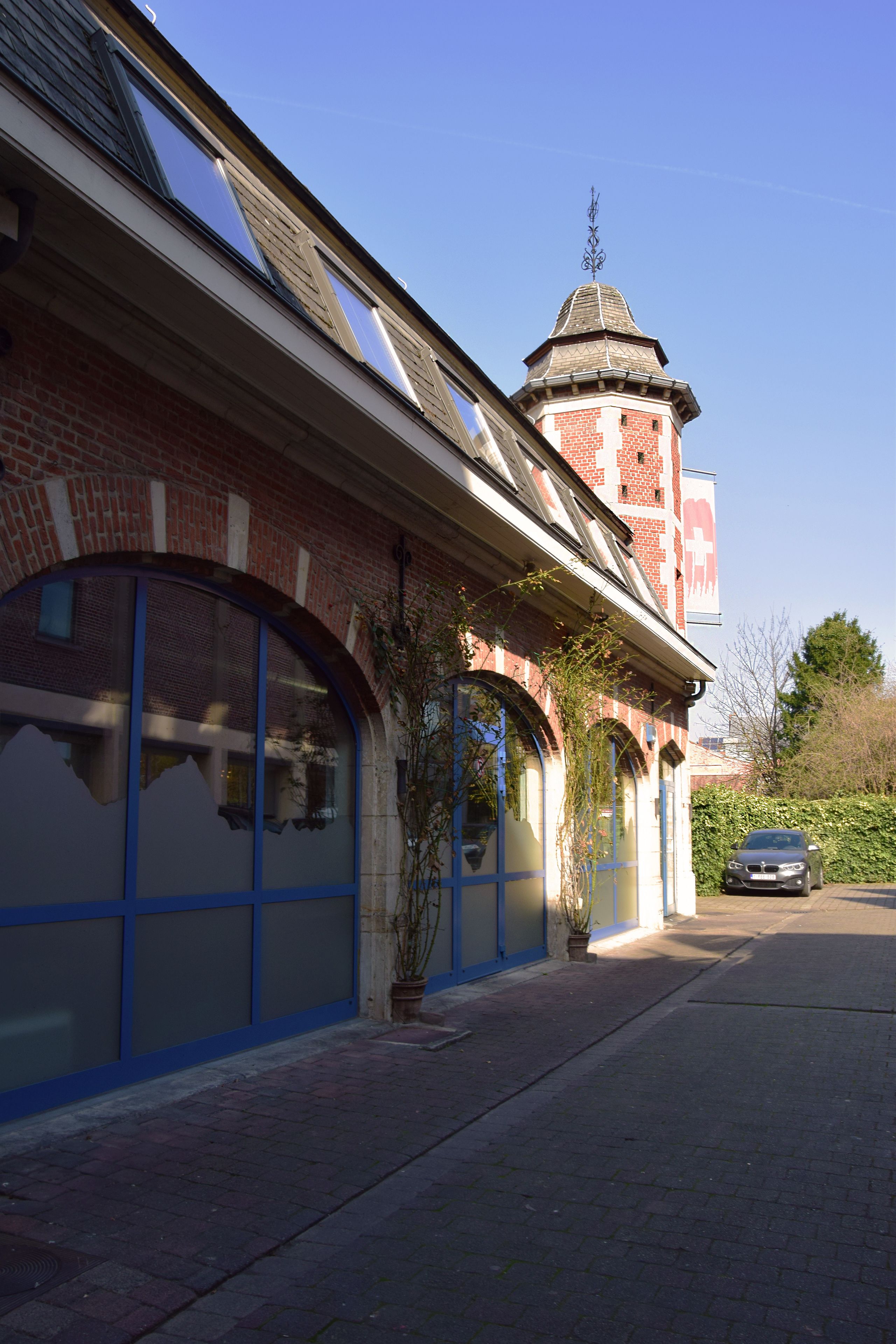 Blick von der Unterkunft