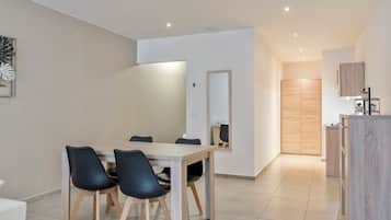 Apartment, 2 Bedrooms | Living area | LCD TV