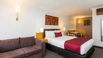 Minibar, desk, iron/ironing board, free WiFi