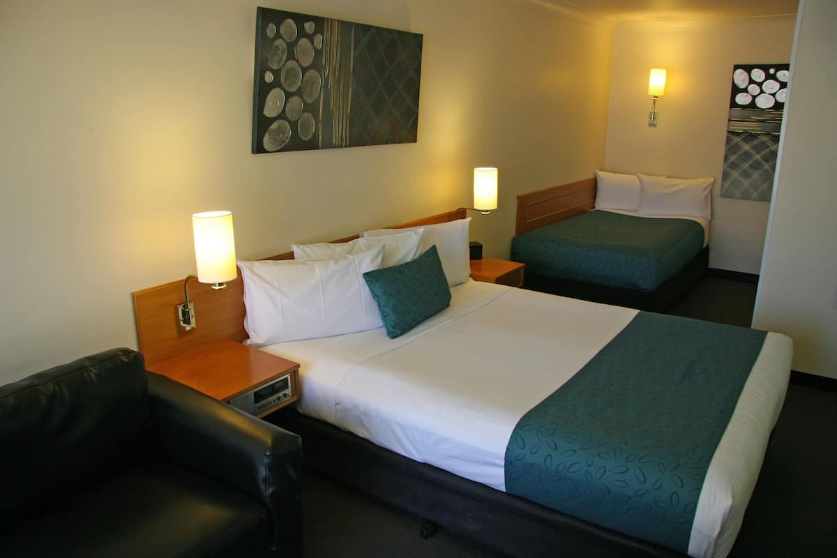 Minibar, desk, iron/ironing board, free WiFi