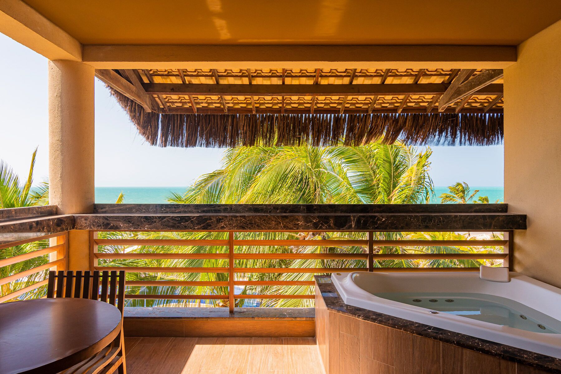 loft, hot tub | view from room