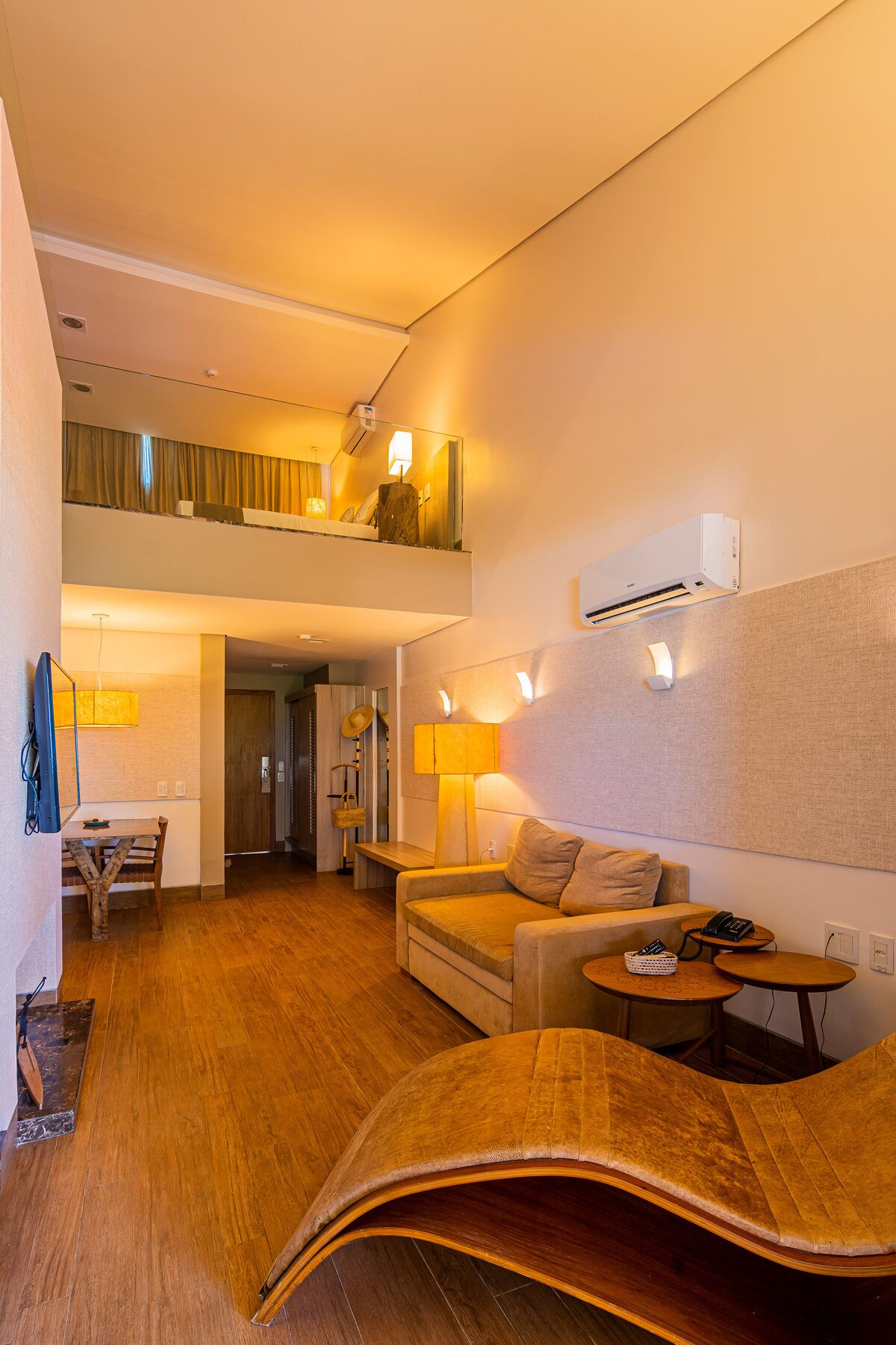 loft, hot tub | living area | 42-inch lcd tv with satellite channels, tv, pay films