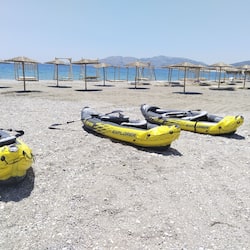 Private beach, free beach shuttle, beach cabanas, sun-loungers