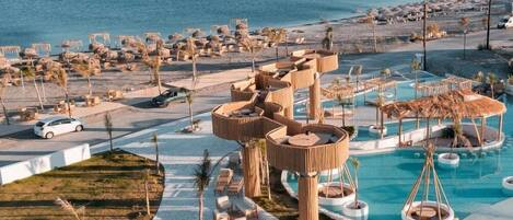 5 outdoor pools, pool cabanas (surcharge), pool umbrellas