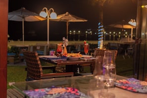 Lunch, dinner served; Brazilian cuisine, beach views
