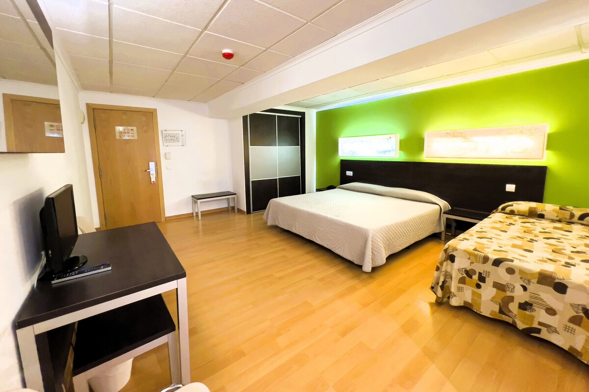 In-room safe, desk, laptop workspace, blackout drapes