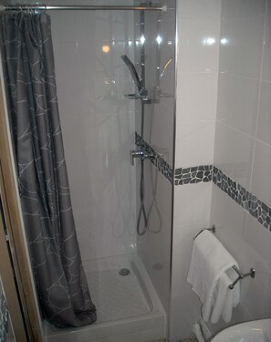 Regadera en el baño
