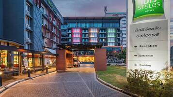 Façade de lâhĂ©bergement