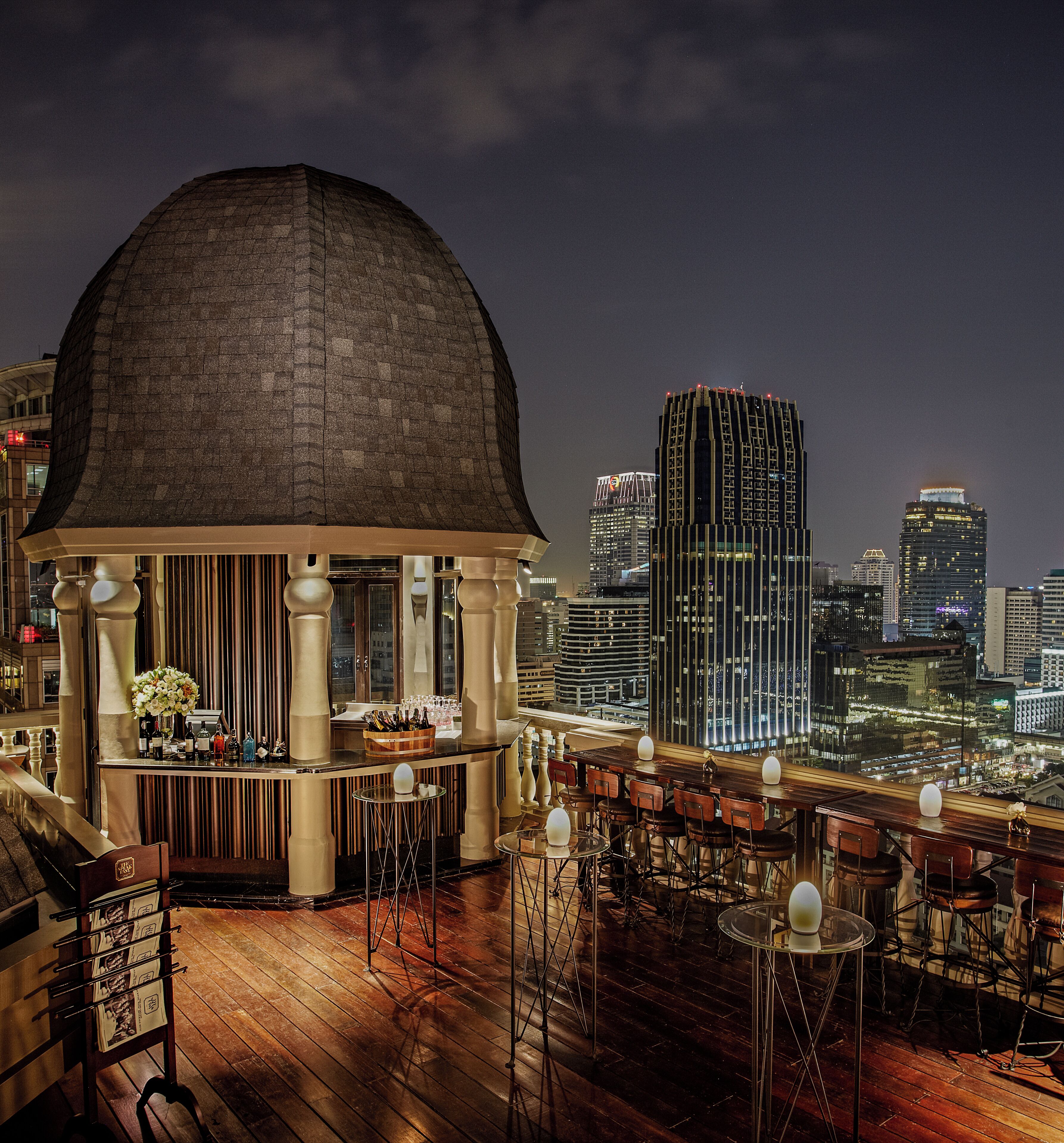 Terrasse sur le toit