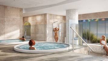 Espace de soins pour les couples, hammam, soins corporels