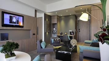 Minibar, in-room safe, desk, blackout drapes