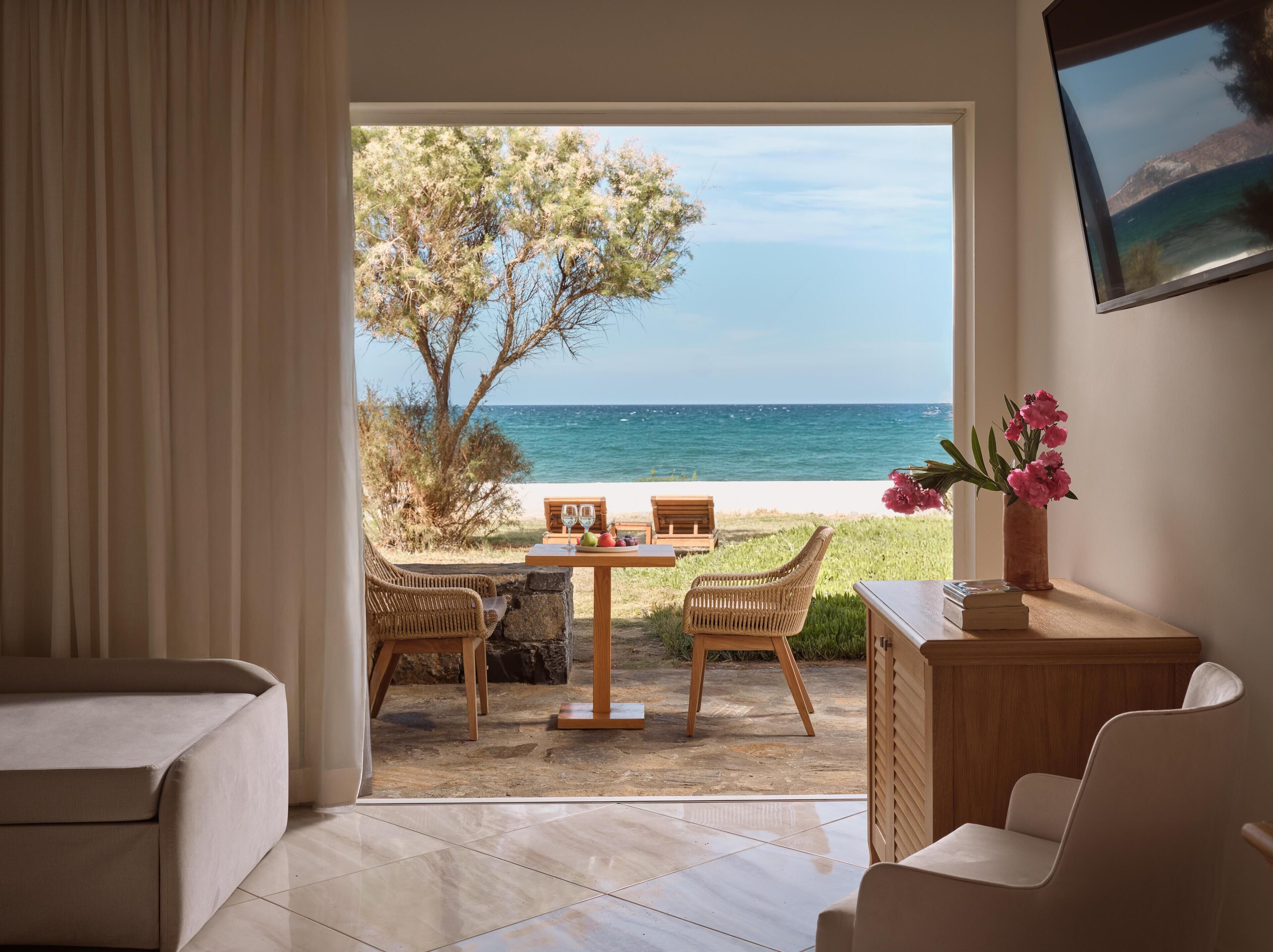 Bungalow Premium, vista a la playa | 1 habitación y ropa de cama de alta calidad 