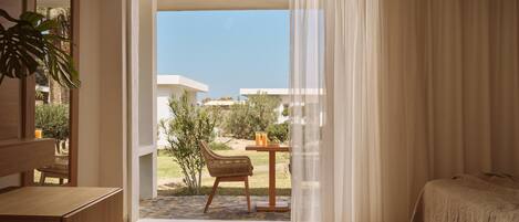 Bungalow, vue jardin