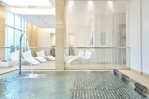 Behandlingsrum til par, sauna, tyrkisk bad/hammam, kropsbehandlinger