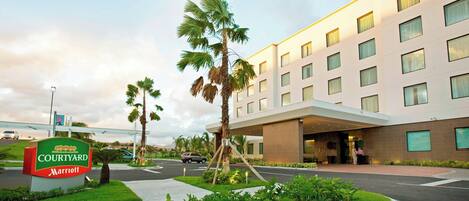 Vue depuis lâhĂ©bergement