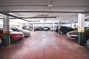 Parken ohne Service (7 EUR pro Nacht)