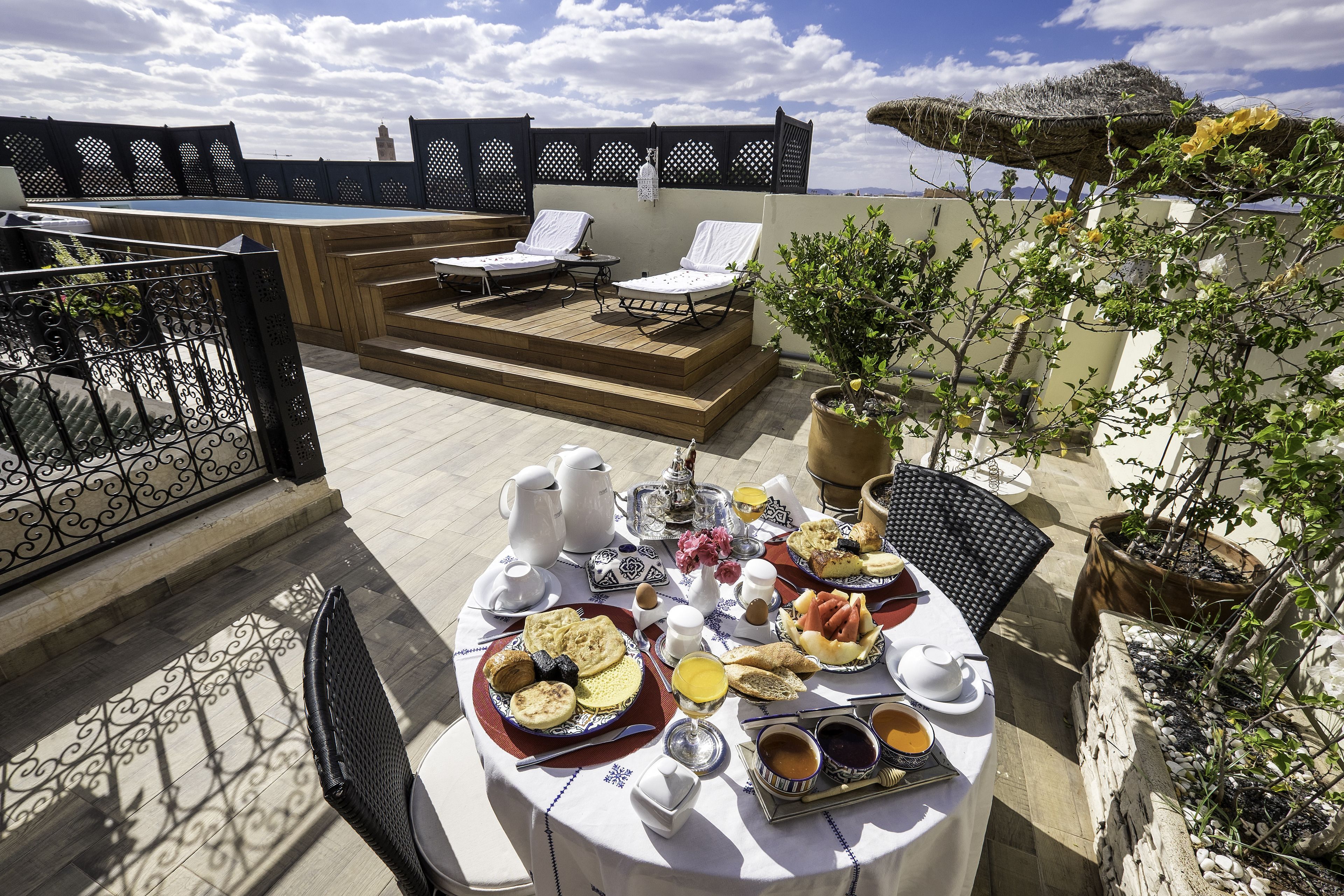 Free daily local cuisine breakfast