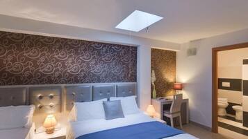 Premium bedding, minibar, in-room safe, desk