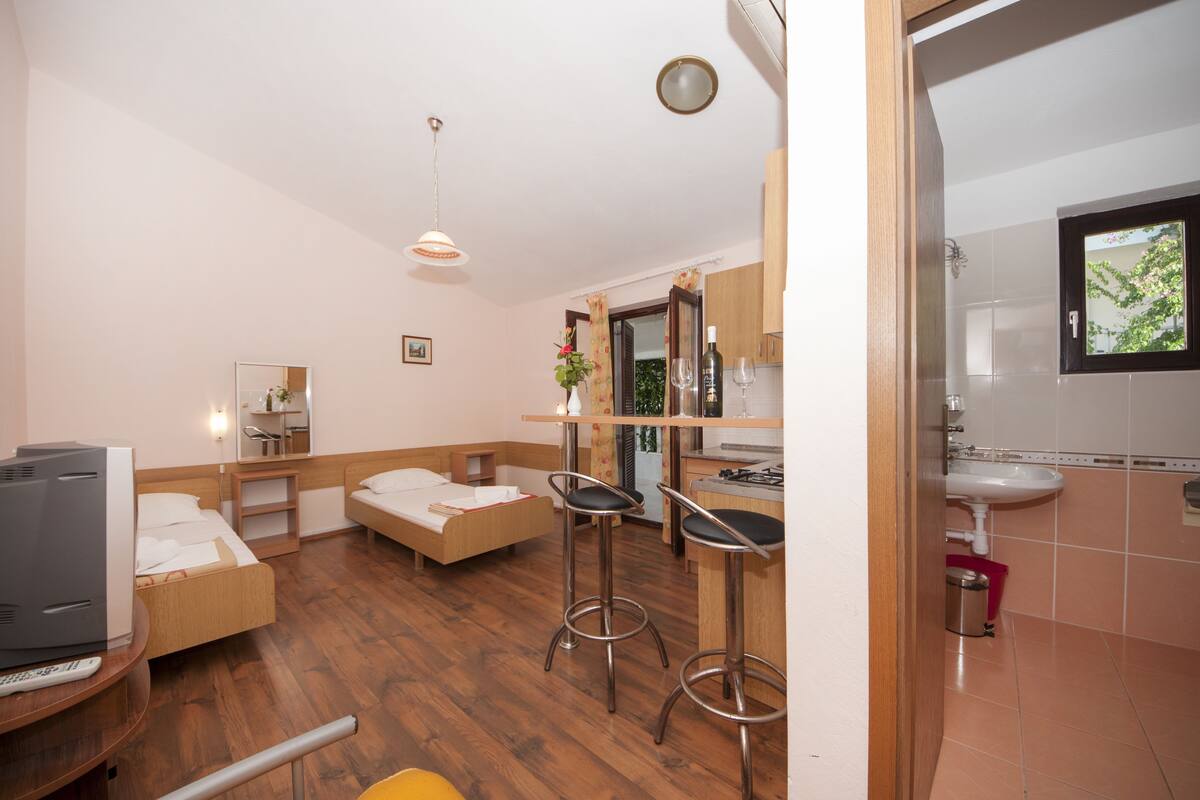 Studio für 3 Personen (2 Adults and 1 Extra Bed)
