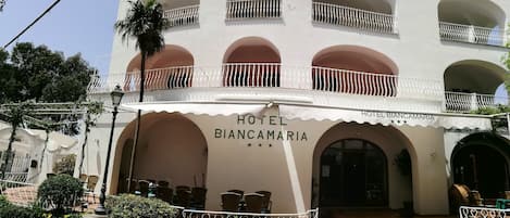 Façade de l’hébergement