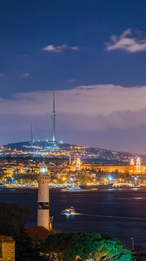 Uitzicht vanuit accommodatie