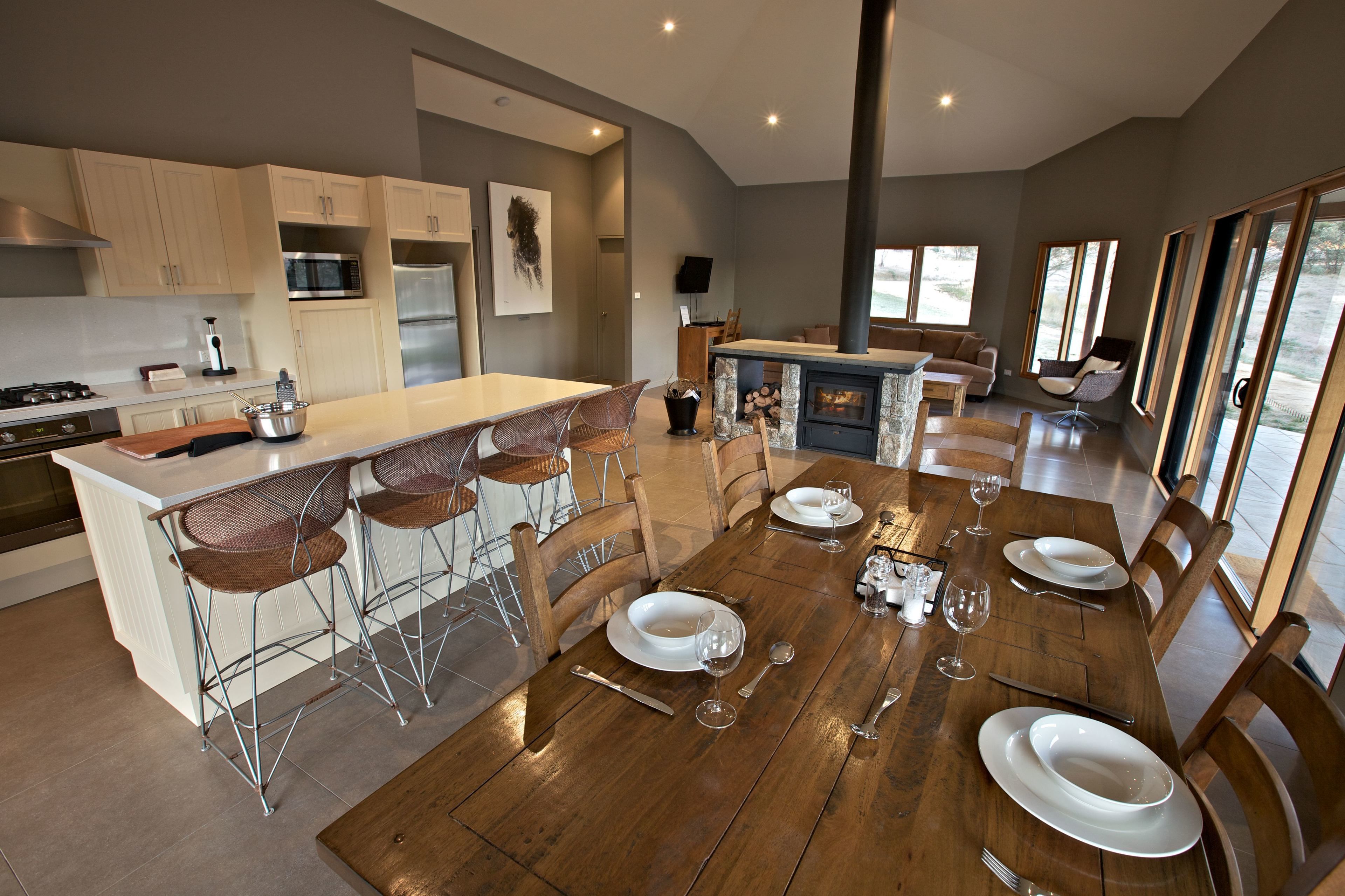 Opções para refeição no quarto