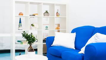 Studio, Meerblick | Daunenbettdecken, Zimmersafe, Schreibtisch