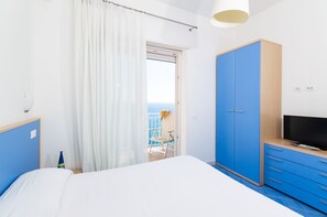 Appartement, 1 chambre, vue mer | Vue de la chambre