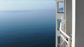 Blick von der Unterkunft