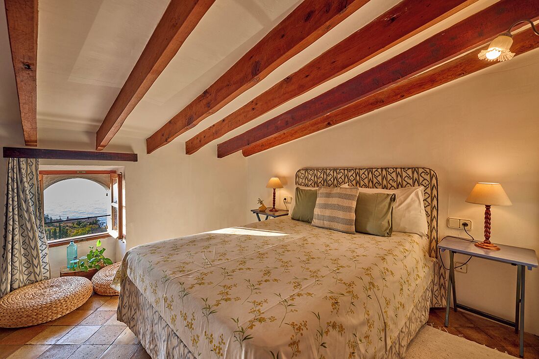 Double Room with Sea or Mountain Views | Hypo-allergenic bedding, down duvets, iron/ironing board