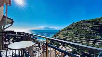 LĂ€genhet Panoramic - 2 sovrum - balkong - havsutsikt | Terrass/Patio