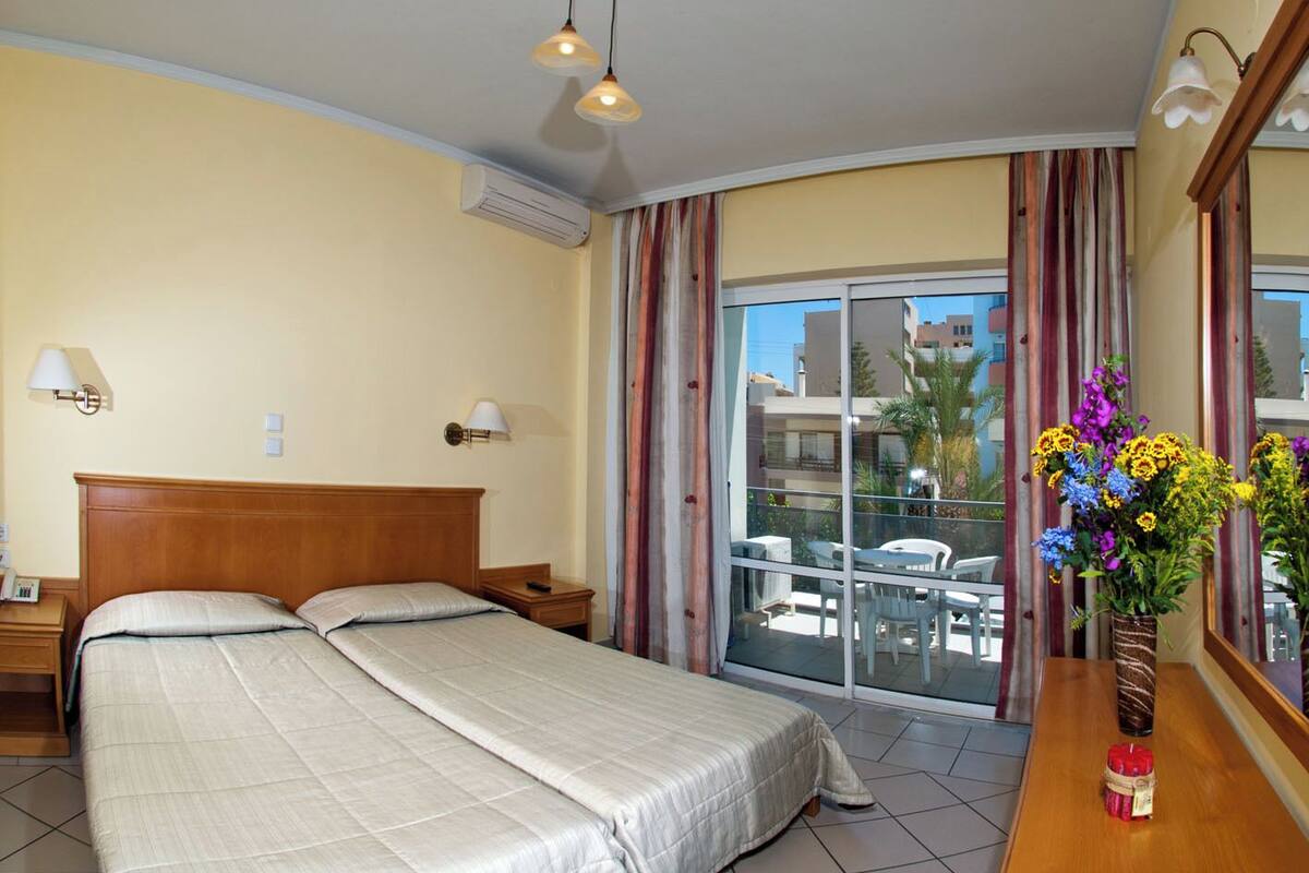 Pillowtop beds, in-room safe, blackout drapes, soundproofing